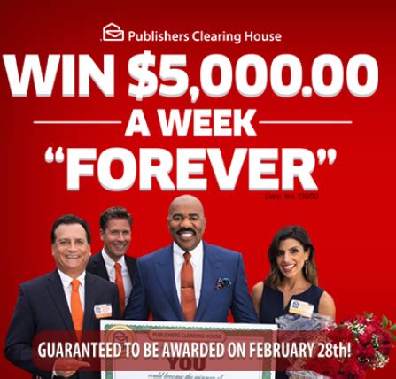 pch 500 a week for life|$5,000.00 A Week “Forever” Is GUARANTEED TO .